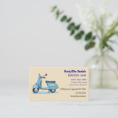 Carte De Visite Location de vélos modifiable (Debout devant)