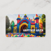 Carte De Visite Location gonflable (Devant)