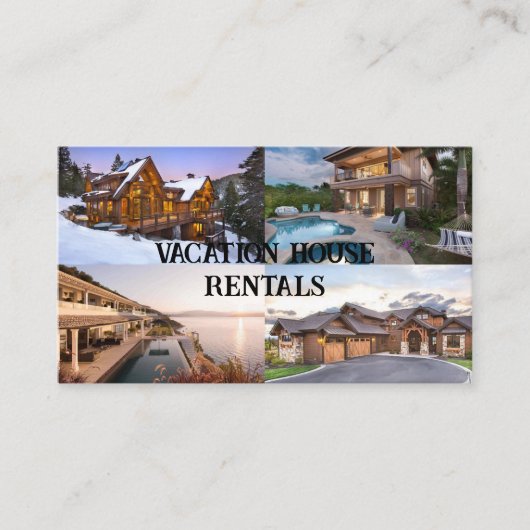 Carte De Visite Location Maison (Devant)