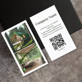 Carte De Visite Locations de biens forestiers Code QR