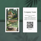 Carte De Visite Locations de biens forestiers Code QR