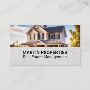 Carte De Visite Locations de propriétés Maisons d'investissement