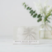 Carte De Visite Locations tropicales de Palm Beach (Debout devant)