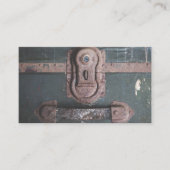 Carte De Visite Lock de Vintage (Devant)