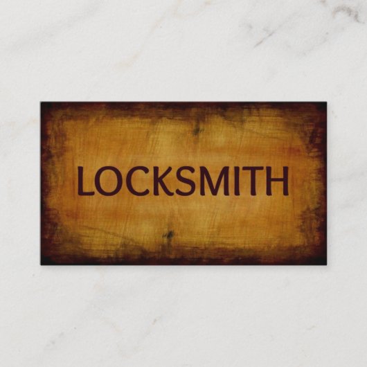 Carte de visite Locksmith (Devant)