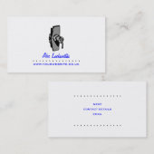 Carte de visite Locksmith (Devant / Derrière)