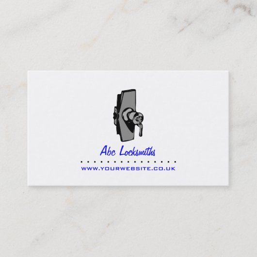 Carte de visite Locksmith (Devant)