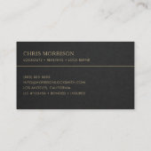 Carte De Visite Locksmith Professional (Dos)