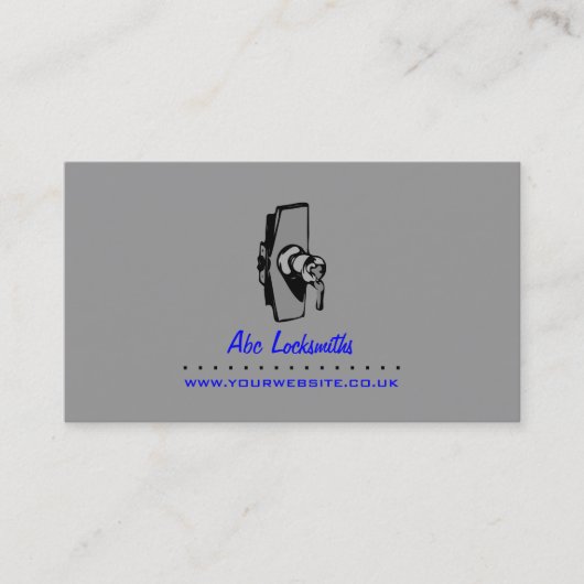 Carte de visite Locksmith v2 (Devant)