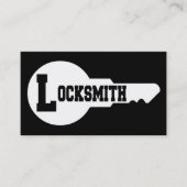 Carte de visite Locksmith Word (Devant)
