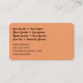 Carte De Visite Locticien (Dos)