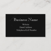 Carte De Visite L'oeil est le joyau du corps (Dos)