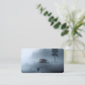 Carte De Visite Log Cabin by the Haunted Lake (Debout devant)