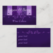 Carte De Visite Logan et baie (Devant / Derrière)