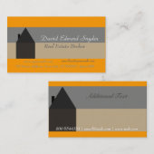 Carte De Visite Logement mobile de Chambre (Devant / Derrière)