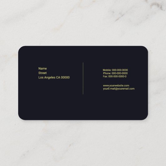 Carte De Visite Logistique (Dos)