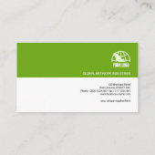 Carte De Visite Logistique de distribution moderne créative de (Dos)