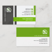 Carte De Visite Logistique de distribution moderne créative de (Devant / Derrière)