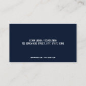 Carte De Visite Logistique du camionnage (Dos)