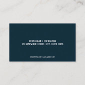 Carte De Visite Logistique du camionnage (Dos)