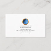 Carte De Visite Logistique élégante de plaquette de mode de (Dos)