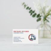 Carte De Visite Logistique | Services de livraison de camions (Debout devant)