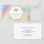 Carte De Visite logo abeille abeille (Devant / Derrière)