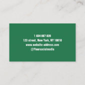 Carte De Visite Logo agricole (Dos)