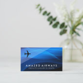 Carte De Visite Logo Air Plane | Voyage (Debout devant)