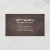 Carte De Visite Logo Arbres | Paysage | Services de jardinage (Dos)