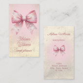 Carte De Visite logo arc (Devant / Derrière)