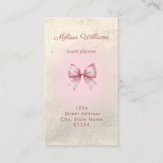 Carte De Visite logo arc (Dos)