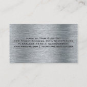 Carte De Visite Logo Auto Car Modern (Dos)