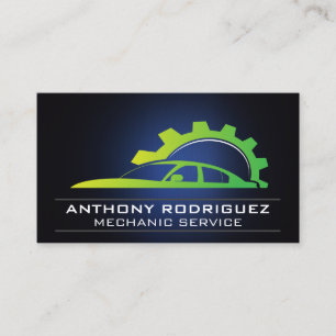 Carte De Visite Logo Auto Services de soins de voiture