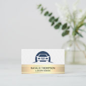 Carte De Visite Logo automatique (Debout devant)