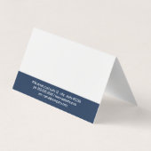 Carte De Visite Logo automatique (Dos)