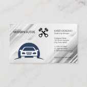 Carte De Visite Logo automatique | Maintenance automatique | Servi (Devant)