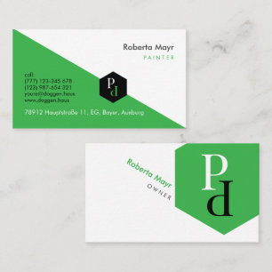 Carte De Visite Logo Automatique Professionnel