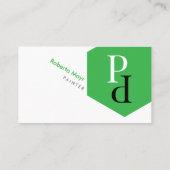 Carte De Visite Logo Automatique Professionnel (Dos)