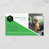 Carte De Visite Logo Automatique Professionnel (Devant)