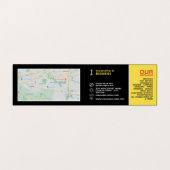 Carte De Visite Logo automobile, Auto Mécanique & Réparations, Dét (Intérieur déplié)