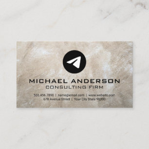 Carte De Visite Logo Avion en Papier   Marketing   Entreprise
