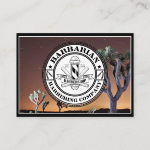 Carte De Visite logo barbier