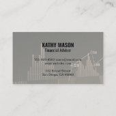 Carte De Visite Logo Bear Bull | Graphique Stock | Métal or (Dos)