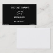 Carte De Visite Logo bison ou buffle (Devant / Derrière)