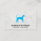 Carte De Visite Logo Blue Dog (Devant)