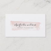 Carte De Visite Logo Blush et Grey (Devant)