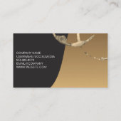 Carte De Visite Logo Bouteilles de vin (Dos)