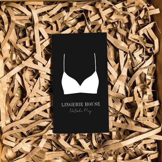 Carte De Visite Logo Boutique Lingerie de luxe