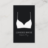 Carte De Visite Logo Boutique Lingerie de luxe (Devant)